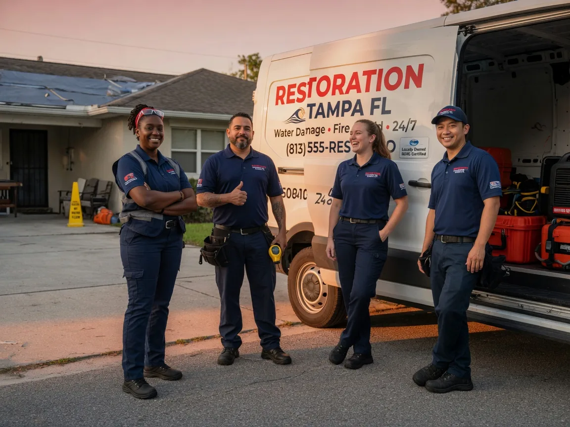 Water Damage Restoration company in Ferris, TX